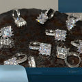 14K Gold Plated Copper Geometric Zircon Micro Pave Drop Earrings Custom High End Jewelry