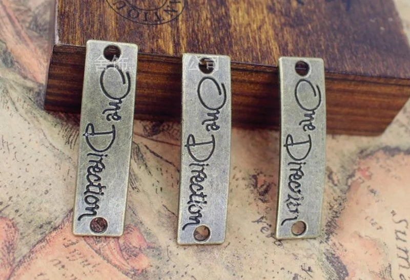 39x10MM Zinc Alloy Charm Pendant for DIY Necklace Bracelet Jewelry Making