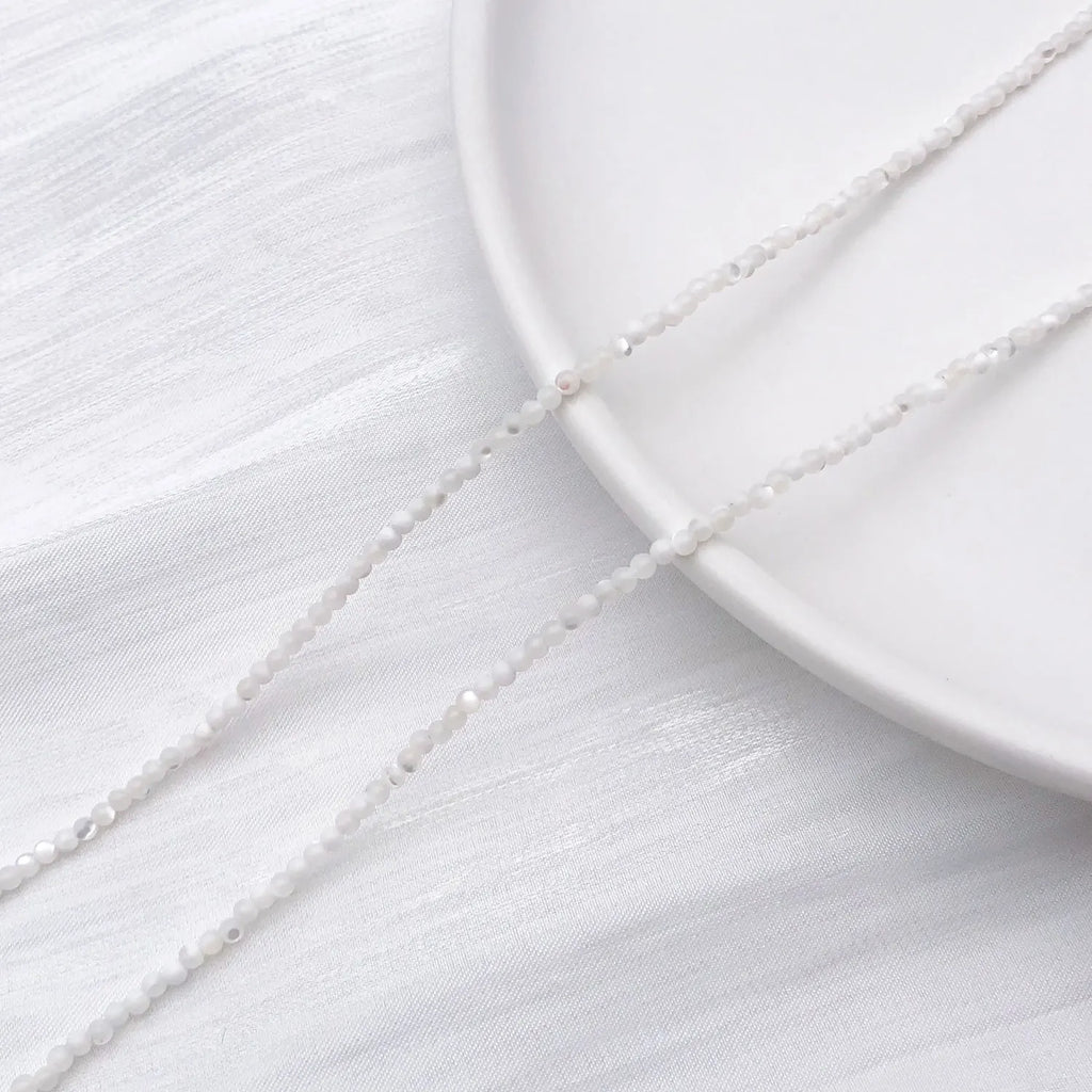 Natural Shell Irregular White Chip Beads for DIY Necklace Bracelet Jewelry Making