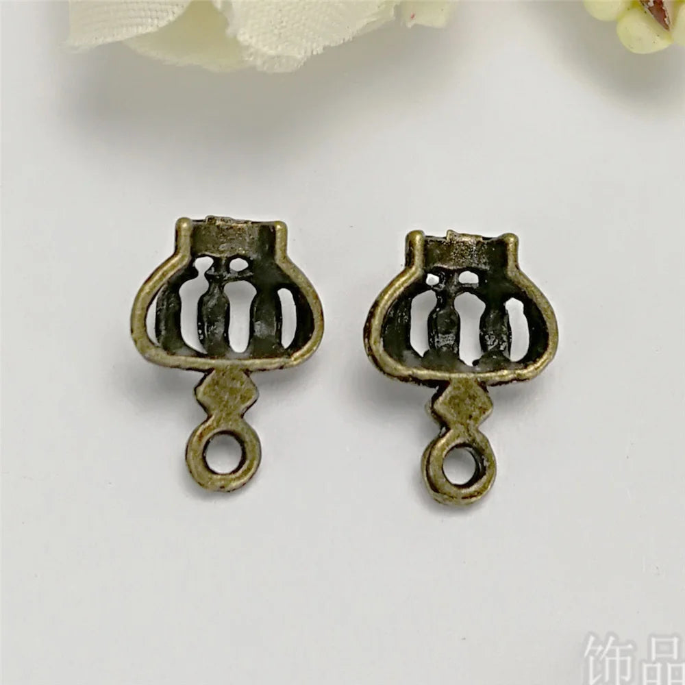 12x9MM Zinc Alloy Crown Charm Pendant for DIY Necklace Bracelet Jewelry Making