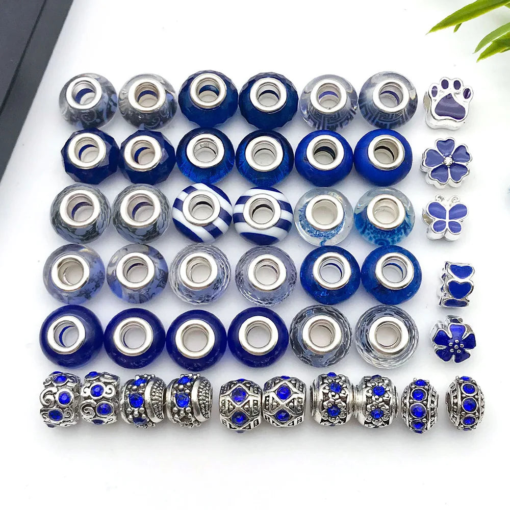 Acrylic Resin Bead Charm Pendants Style 1038