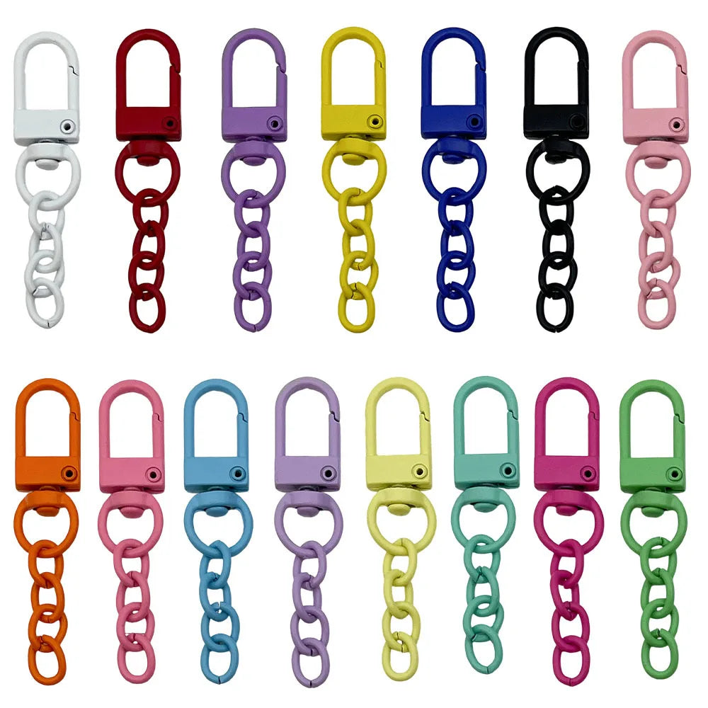 Enamel Zinc Alloy Spring Clasps Style 4557