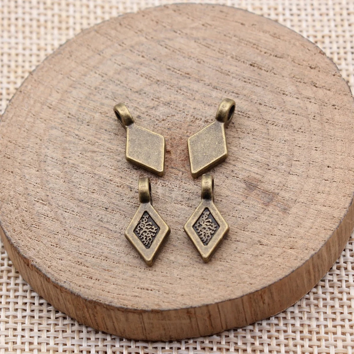 16x7.7mm 0.76g Multicolor Zinc Alloy Diamond Glue-On Pendant Bail Clasp for DIY Charm Jewelry