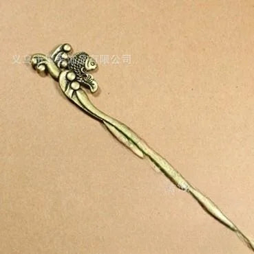 1273G Antique Silver Zinc Alloy Koi Fish Charm Pendant for DIY Necklace Bracelet Jewelry Making