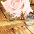 23x21MM Zinc Alloy Rocking Horse Charm Pendant for DIY Necklace Bracelet Jewelry Making