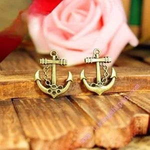 20x24MM Antique Silver Zinc Alloy Charm Pendant for DIY Necklace Bracelet Jewelry Making