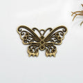 42x28MM Zinc Alloy Butterfly Charm Pendant for DIY Necklace Bracelet Jewelry Making
