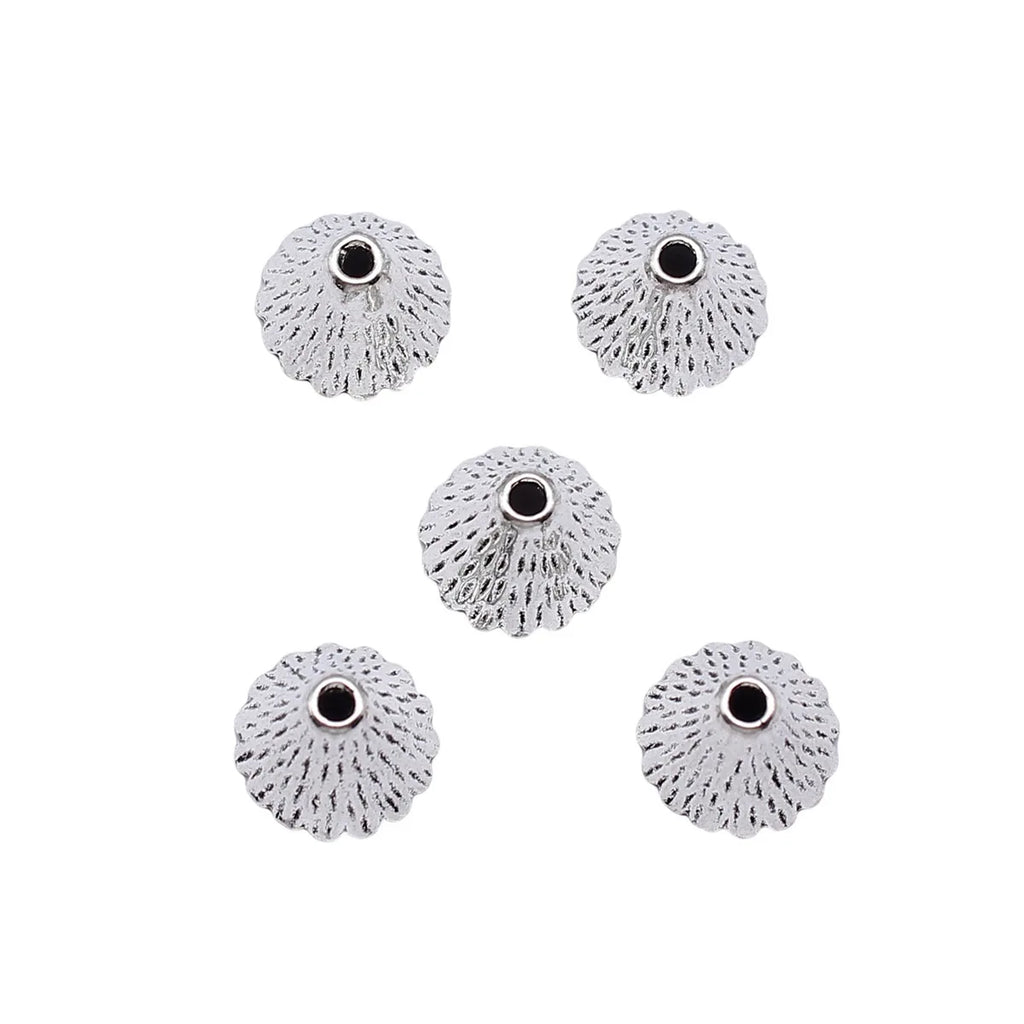 12x12x9mm 0.95g Multicolor Zinc Alloy Cone Tassel Cap jewelry finding for DIY earrings necklace making