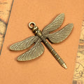 71x63MM Zinc Alloy Dragonfly Charm Pendant for DIY Necklace Bracelet Jewelry Making