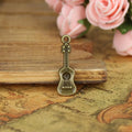 27x9MM Antique Silver Zinc Alloy Guitar Violin Charm Pendant for DIY Necklace Bracelet Jewelry Making