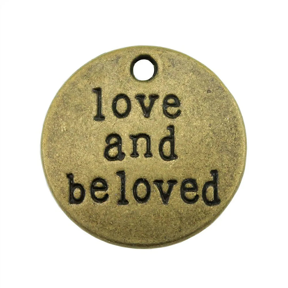20mm 3g Zinc Alloy Letter Charm Pendants for DIY Bracelet Necklace Jewelry Making