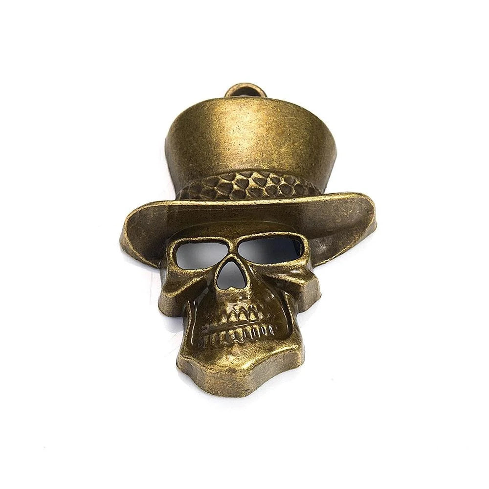 Zinc Alloy Lion Skull Crown Charm Pendant for DIY Necklace Bracelet Jewelry Making