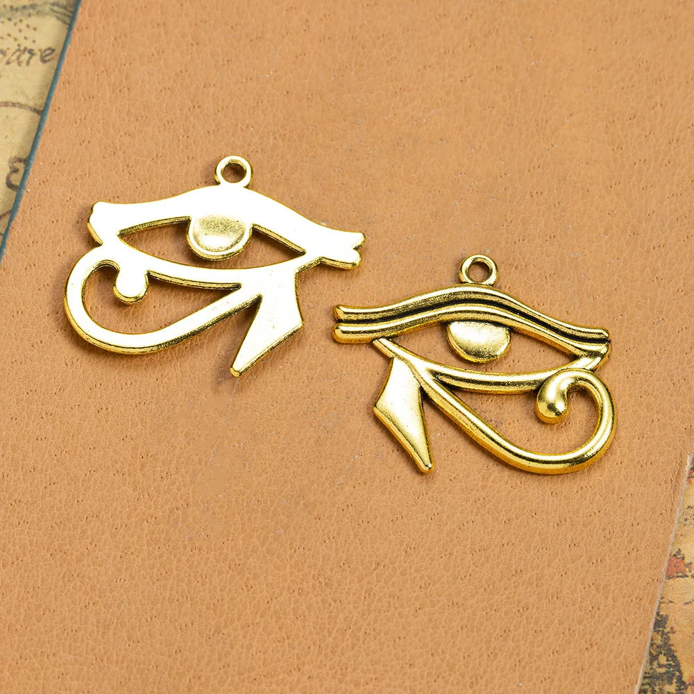 31x26MM Antique Silver Zinc Alloy Eye Tear Charm Pendant for DIY Necklace Bracelet Jewelry Making