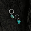 Handmade Ethnic Style Synthetic Turquoise Irregular Geometric Drop Earrings Vintage Design