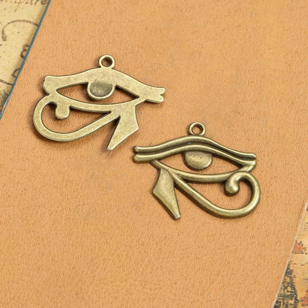 31x26MM Antique Silver Zinc Alloy Eye Tear Charm Pendant for DIY Necklace Bracelet Jewelry Making