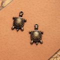 19x11MM Antique Silver Zinc Alloy Turtle Charm Pendant for DIY Necklace Bracelet Jewelry Making