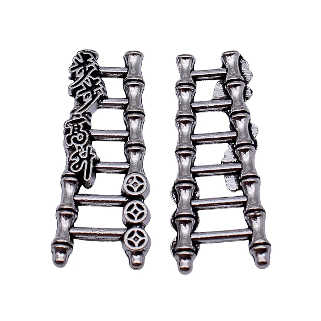 30x13x3mm 2.6g Antique Silver Zinc Alloy Ladder Charm Pendant for DIY Necklace Bracelet Making