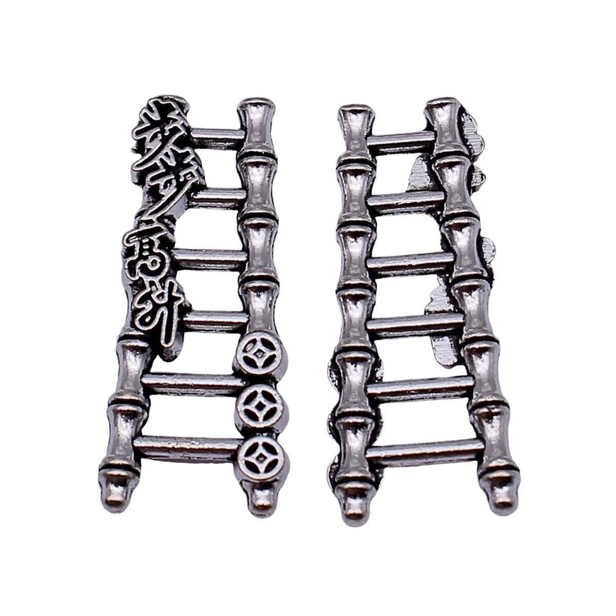 30x13x3mm 2.6g Antique Silver Zinc Alloy Ladder Charm Pendant for DIY Necklace Bracelet Making