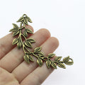 87x38mm 11.3g Multi Color Zinc Alloy Tree Branch Connector Charm for DIY Necklace Bracelet Making