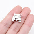 16x13mm 2.8g Antique Silver Zinc Alloy Binoculars Charm Pendant for DIY Necklace Bracelet Making