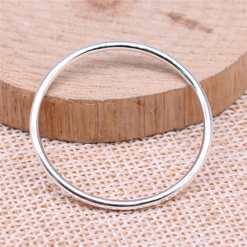 34x34mm 1.82g Multicolor Zinc Alloy Round Ring Charm Pendant for DIY Necklace Bracelet Jewelry Making