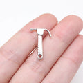 20x13mm 0.84g Antique Silver Zinc Alloy Hammer Charm Pendant for DIY Tool Theme Jewelry Making