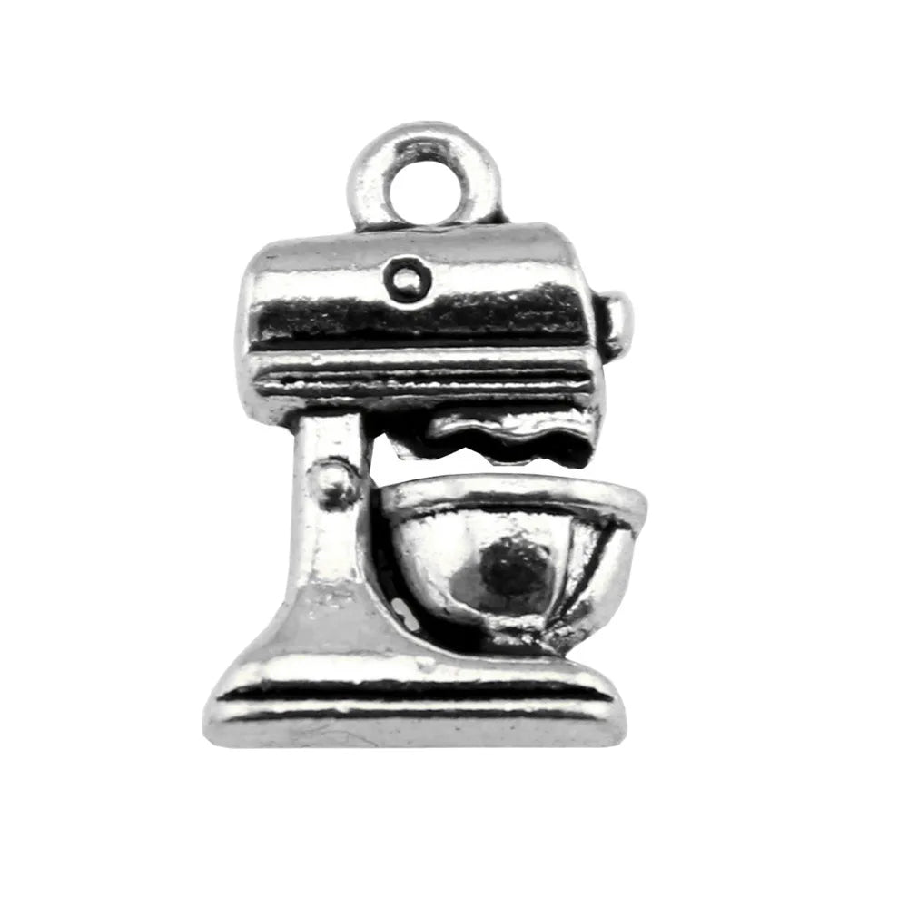 16x10mm 1.2g Multicolor Zinc Alloy Coffee Machine Charm Pendant for DIY Necklace Bracelet Jewelry