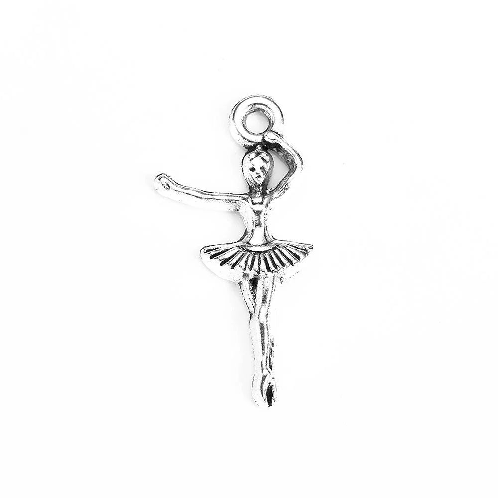25x12MM Zinc Alloy Charm Pendant for DIY Necklace Bracelet Jewelry Making
