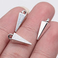 16x4mm 1.1g Multicolor Zinc Alloy Cone Charm Pendant for DIY Necklace Bracelet Jewelry Making