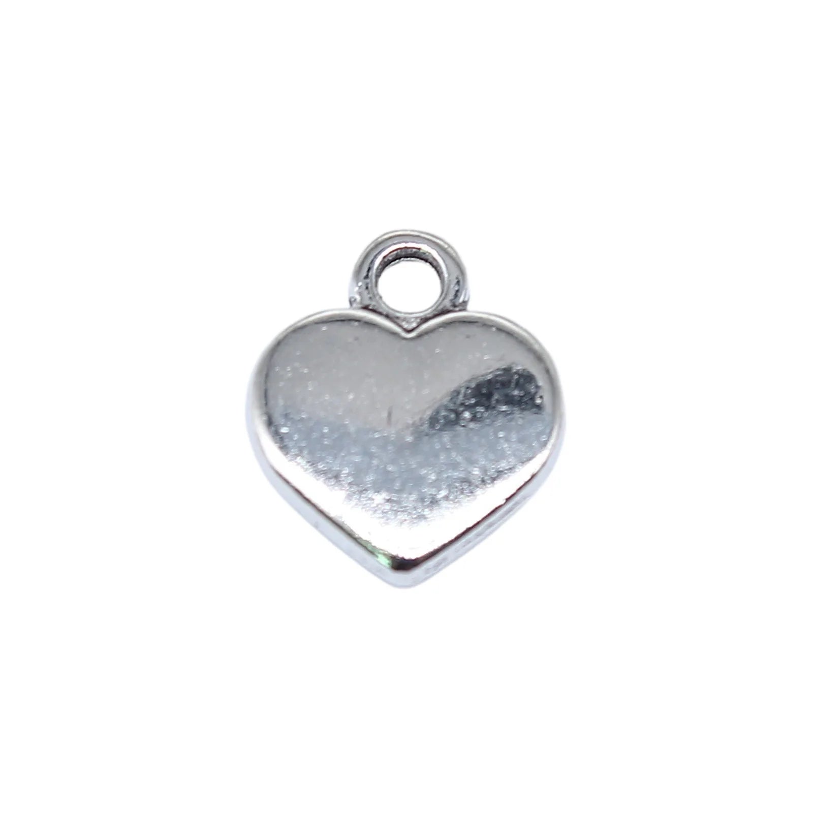 12x10mm 0.81g Multicolor Zinc Alloy Heart Charm Pendant for DIY Necklace Bracelet Jewelry Making
