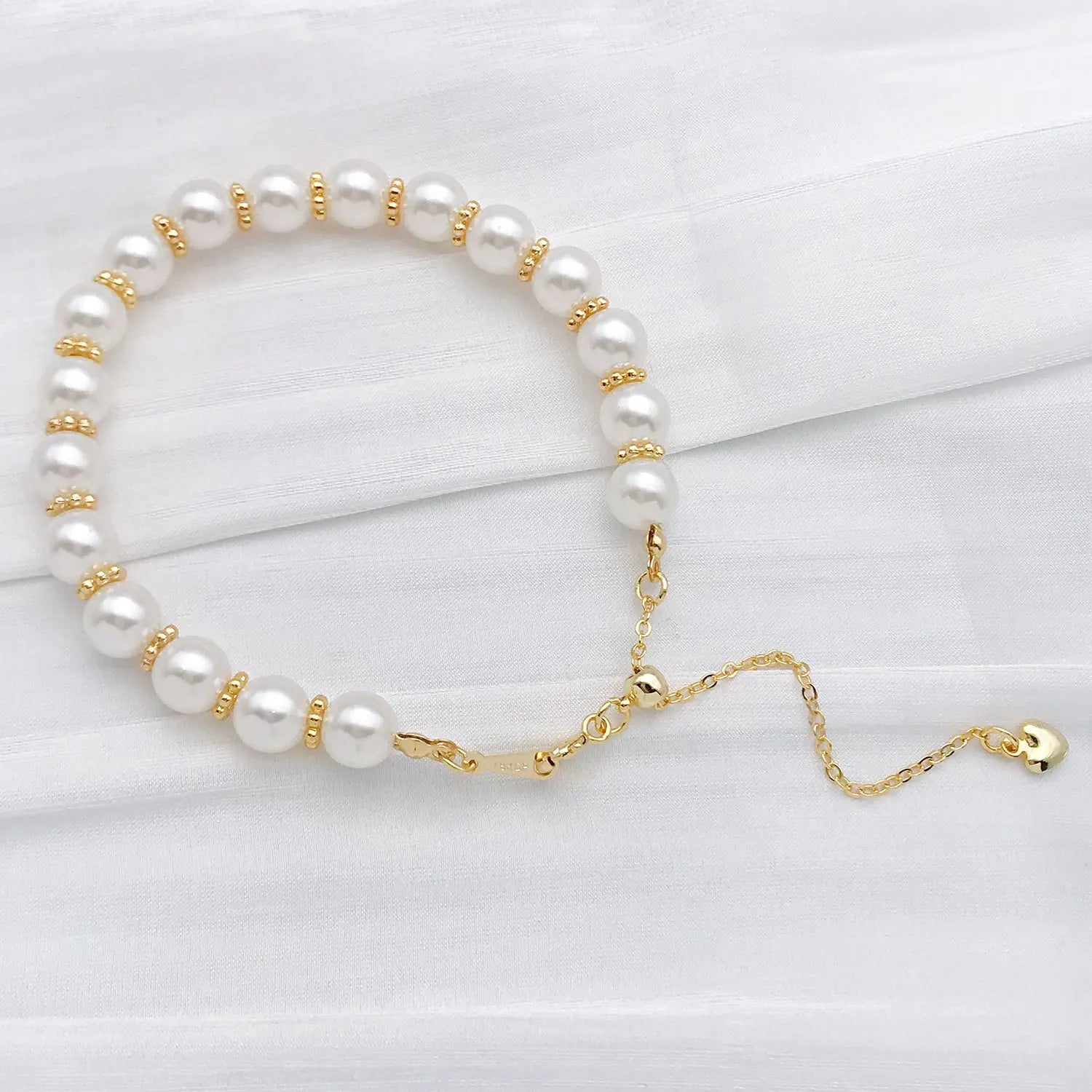 Silicone Heart Extension Chain for Necklace Bracelet Jewelry Findings