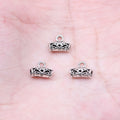 8x10mm 0.35g Multi Color Zinc Alloy Hollow Pattern Three Way Bail Connector for DIY Necklace Bracelet