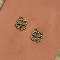 17x13MM Zinc Alloy Four Leaf Clover Charm Pendant for DIY Necklace Bracelet Jewelry Making