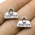 11x14mm 1g Antique Silver Zinc Alloy Doctor Medical Bag Charm Pendant for DIY Jewelry Making