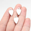 18x11x4.9mm 2.4g Multicolor Zinc Alloy Heart Charm Pendant for DIY Necklace Bracelet Jewelry Making