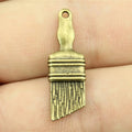 27x9mm 1.7g Multicolor Zinc Alloy Brush Charm Pendant for DIY Bracelet Necklace Jewelry Making