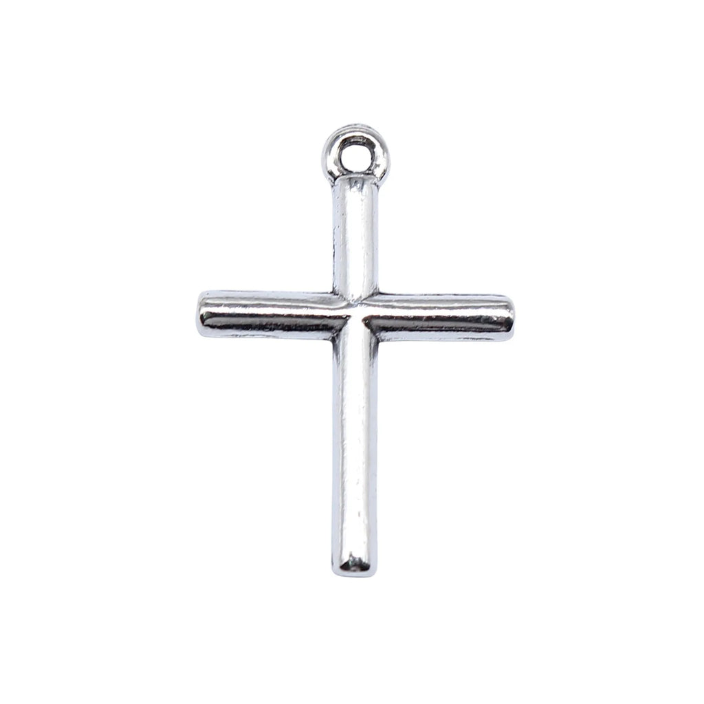 23x16mm 1g Antique silver zinc alloy Cross charm pendant for DIY bracelet necklace jewelry making