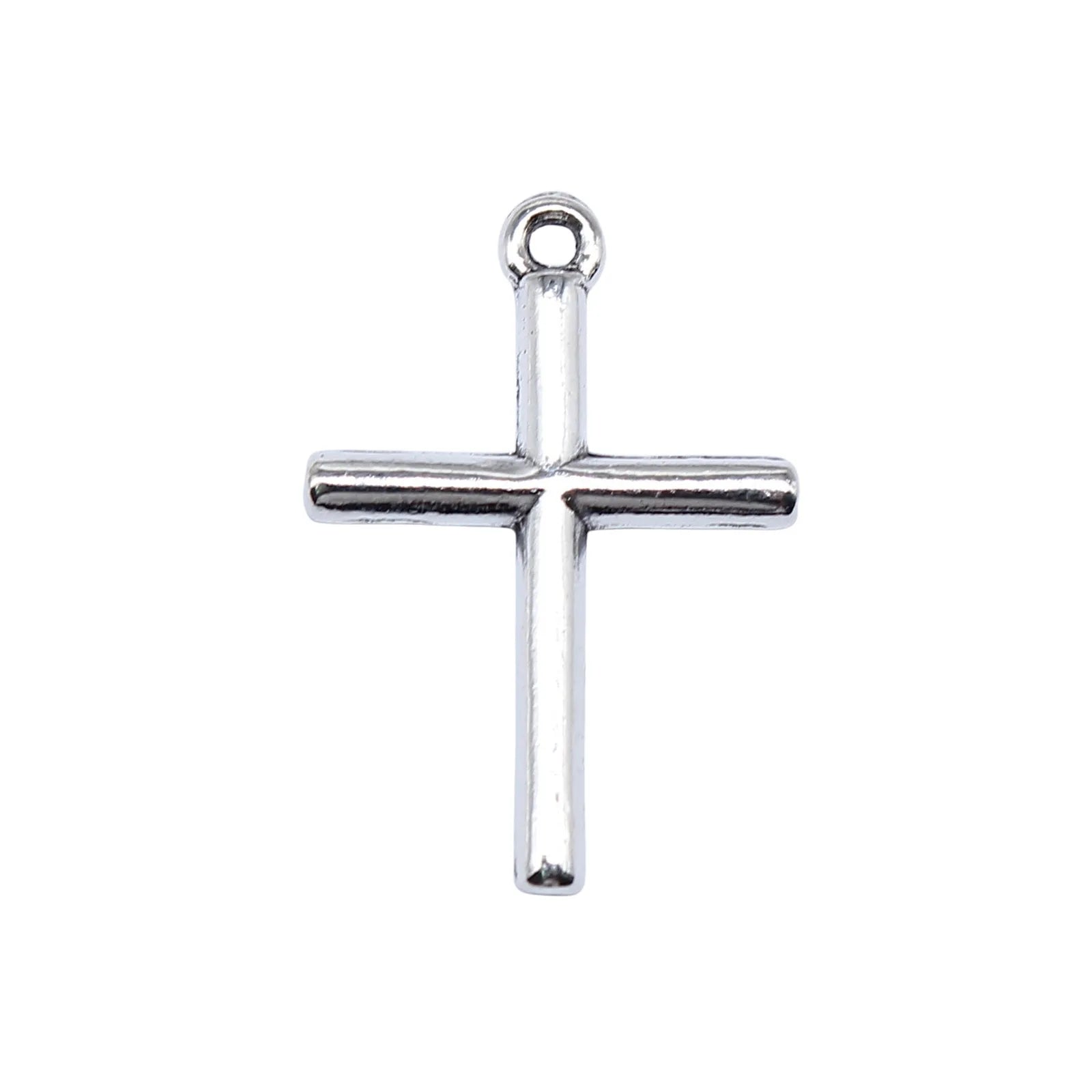 23x16mm 1g Antique silver zinc alloy Cross charm pendant for DIY bracelet necklace jewelry making