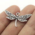 31x17mm 1.5g Multicolor Zinc Alloy Dragonfly Charm Pendant for DIY Handmade Jewelry Making