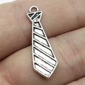 30x9mm 1g Multicolor Zinc Alloy Necktie Charm Pendant for DIY Necklace Bracelet Jewelry Making
