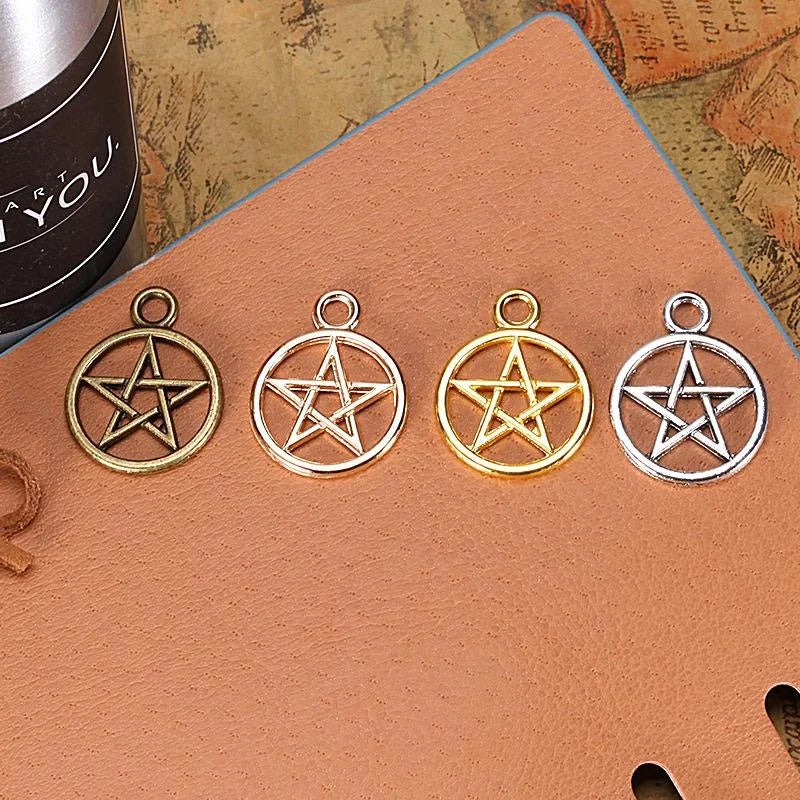 20MM Zinc Alloy Charm Pendant for DIY Necklace Bracelet Jewelry Making
