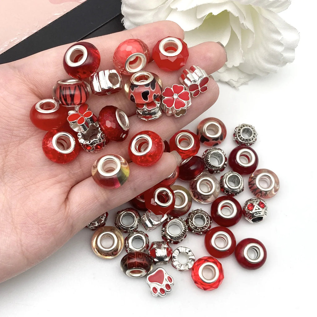 Resin Round Beads