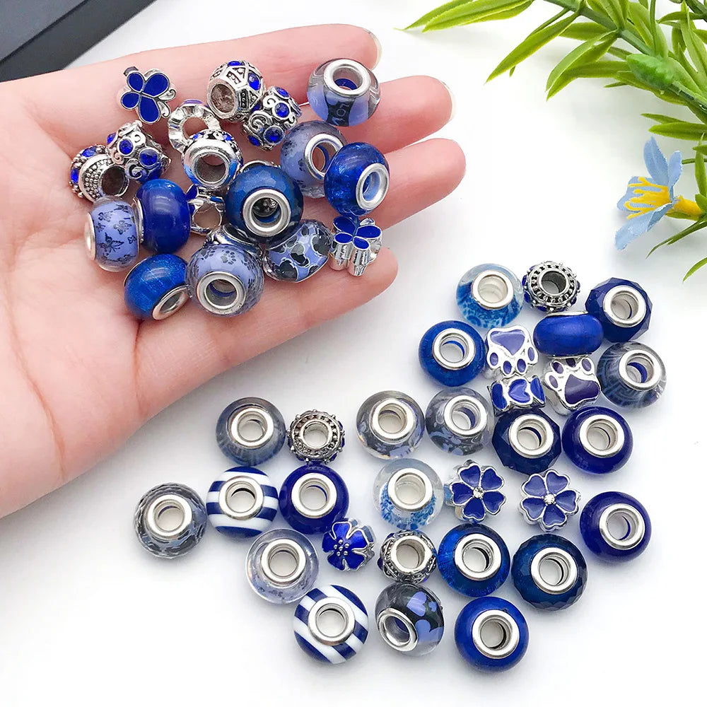 Acrylic Resin Bead Charm Pendants Style 1038