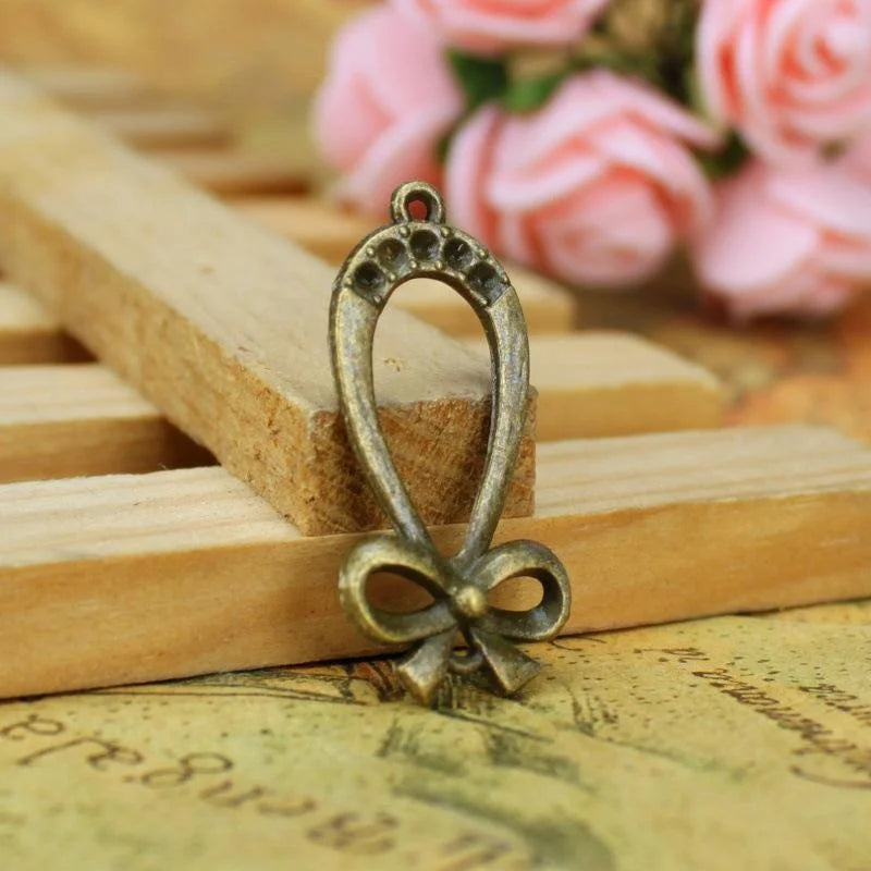 31x15MM Zinc Alloy Butterfly Teardrop Charm Pendant for DIY Necklace Bracelet Jewelry Making