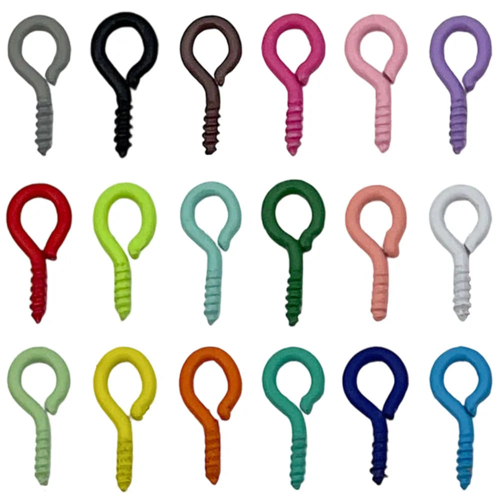 Enamel Coated Iron Horn Eye Pins for Doll, Toy and Jewelry DIY Findings
