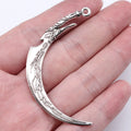 58x30mm 3.7g Antique Silver Zinc Alloy Sword Spear Halberd Weapon Charm Pendant for Cosplay Jewelry Making