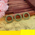 16MM Zinc Alloy Circle Charm Pendant for DIY Necklace Bracelet Jewelry Making