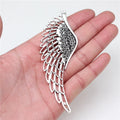 108mm 18.3g Multicolor Zinc Alloy Large Wing Charm Pendant for DIY Necklace Bracelet Jewelry Making
