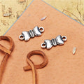 19x8MM Antique Silver Zinc Alloy Butterfly Charm Pendant for DIY Necklace Bracelet Jewelry Making