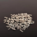 6x3MM Zinc Alloy Teardrop Charm Pendant for DIY Necklace Bracelet Jewelry Making